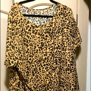 Animal print to spice up your life wear it with a cardigan by designer Ava Viv